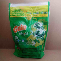 Капсули Gain Flings 33 Count 3 в 1 Oxi Boost с технологіею видалення запаху Febreze 33 шт.