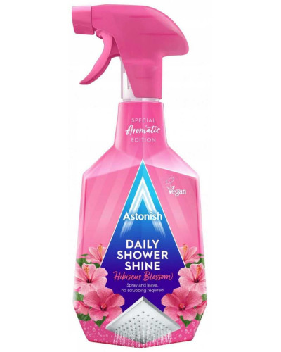 Засіб для чищення душової кабіни Astonish Hibiscus Blossom 750 мл