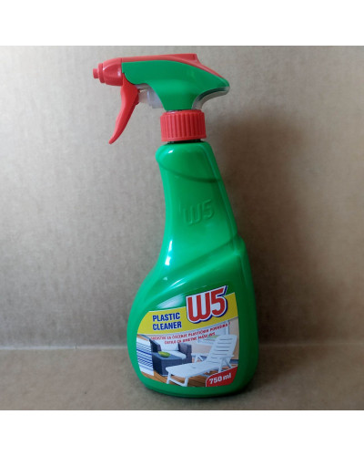 Засіб W5 Plastic Cleaner для очищення пластику, 750 мл